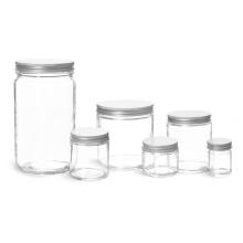 Kitchen Glass Storage Mason Jar and Containers in Bulk Wholesale with Lids